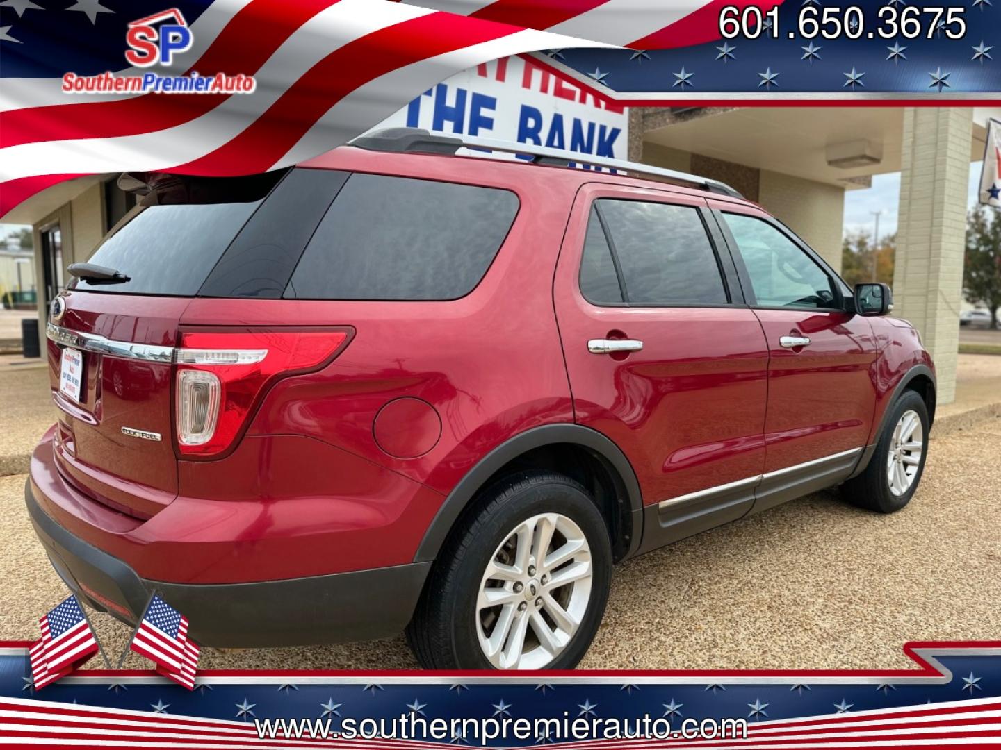 2015 RED FORD EXPLORER XLT (1FM5K7D84FG) , located at 922 W. Beacon St., Philadelphia, MS, 39350, (601) 650-3675, 32.770447, -89.127151 - Photo#5